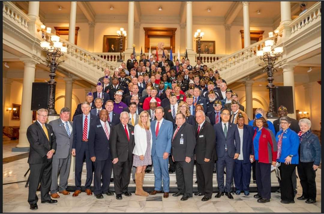 State of Georgia Governor 2019 Veteran's Day Proclamation Signing